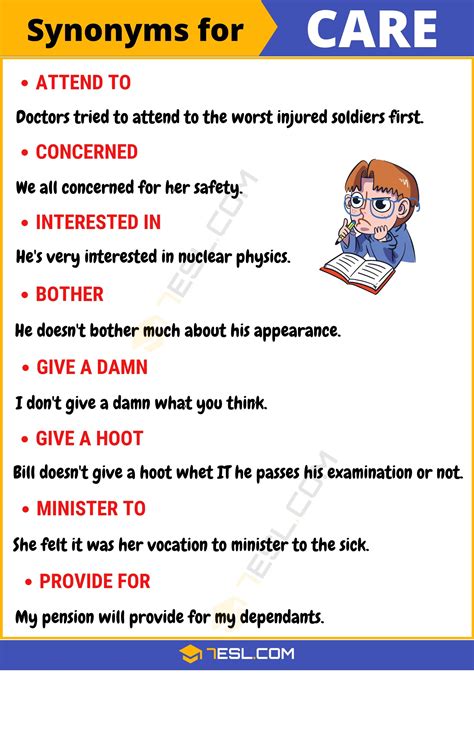 synonyms for providing care.